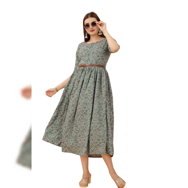 Crepe gown  uploaded by Priya fashion on 5/22/2023