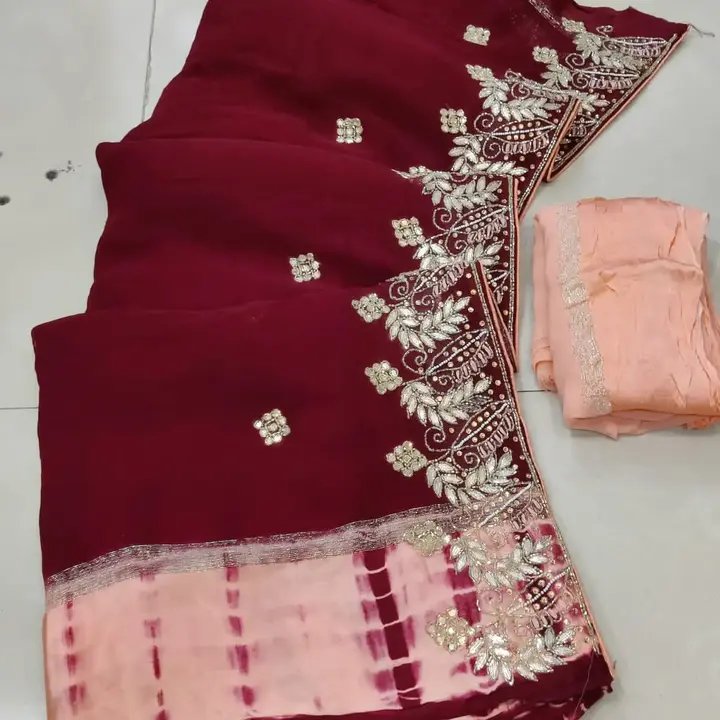 Product uploaded by Jaipuri wholesale gotta patti kurtis nd sarees on 5/22/2023