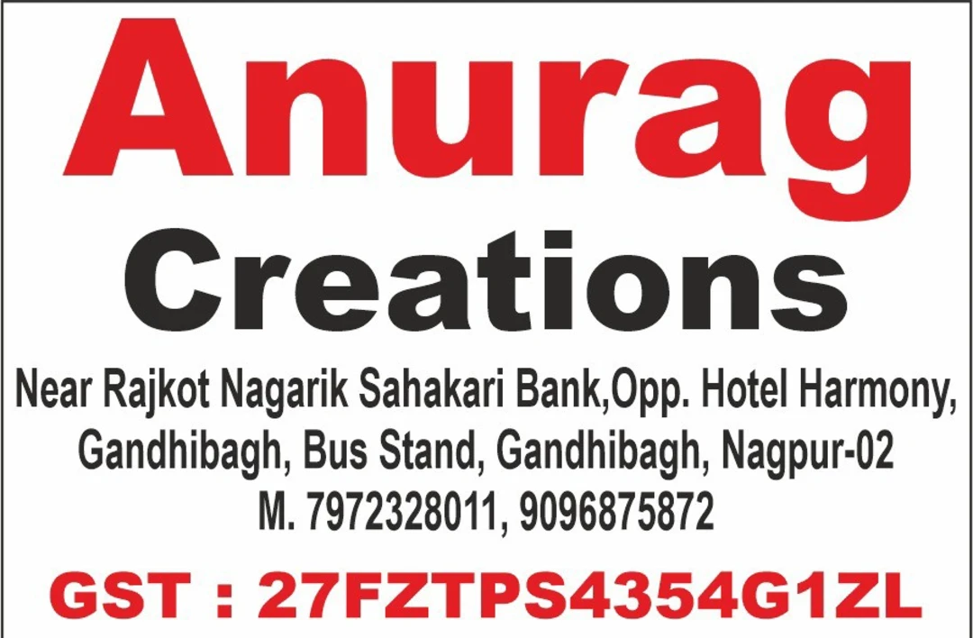 Post image ANURAG CREATIONS has updated their profile picture.