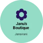 Business logo of JANU'S boutique