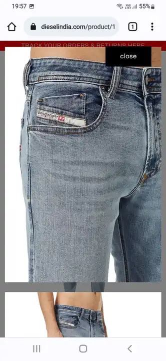 Diesel jeans uploaded by AHEN JEANS on 5/22/2023
