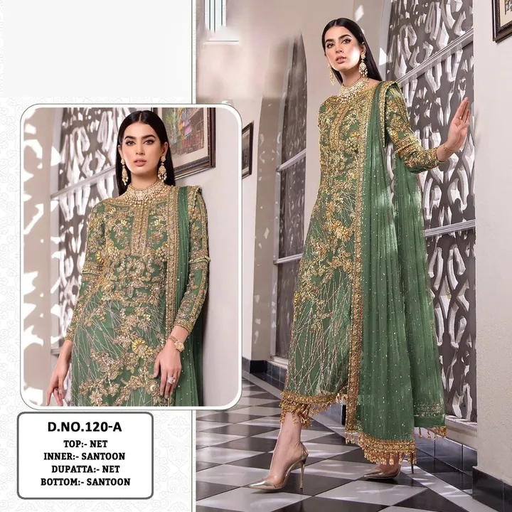 *💫 We Are Launching New Pakistani Design… 💫*

        *✨ KF - 120✨*

💵 *RATE:-1200/-* 

*🎗FABRIC uploaded by A2z collection on 5/22/2023