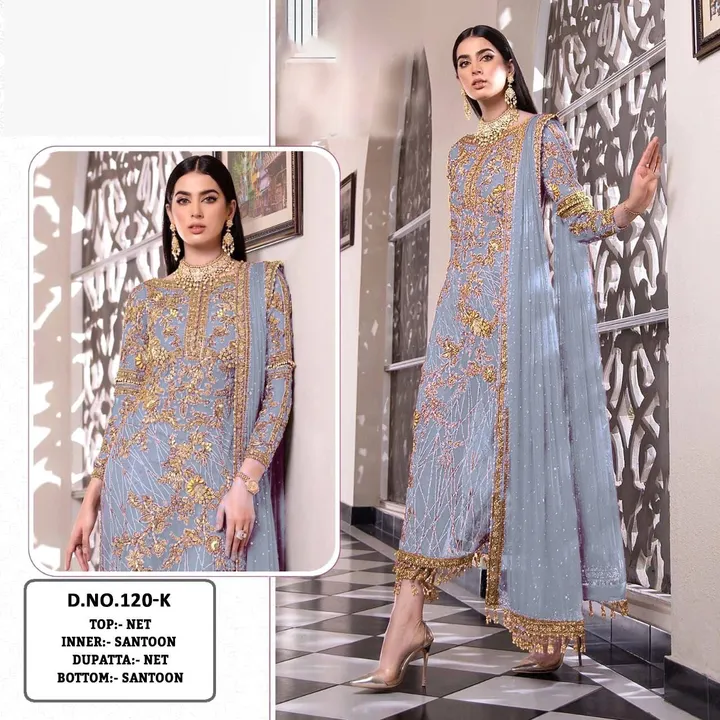 *💫 We Are Launching New Pakistani Design… 💫*

        *✨ KF - 120✨*

💵 *RATE:-1200/-* 

*🎗FABRIC uploaded by A2z collection on 5/22/2023