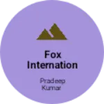 Business logo of Fox international