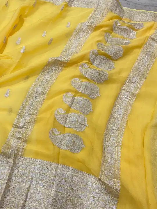 Semi chiffon saree  uploaded by Samira Silk Saree on 5/22/2023