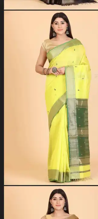 Handloom saree uploaded by business on 5/22/2023