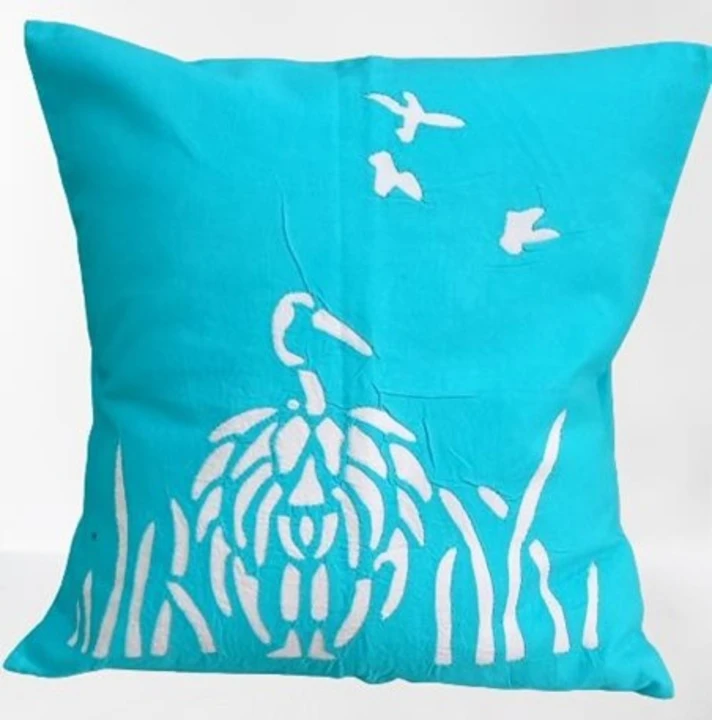 Applique Cushion covers uploaded by business on 5/22/2023