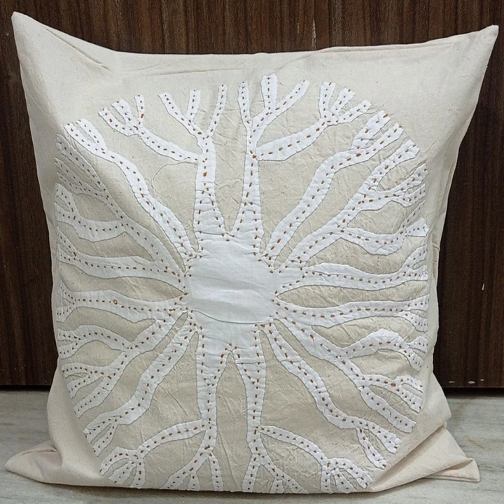 Applique Cushion covers uploaded by Desert pastorale producer company on 5/22/2023