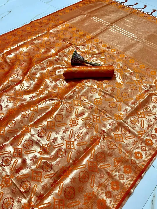 Pure soft kanchivaram saree uploaded by VARDHAK COLLECTION  on 5/22/2023