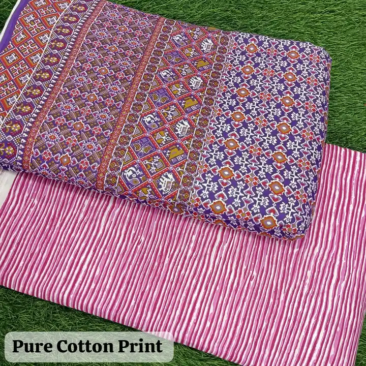 Pure Cotton print  uploaded by Mataji Fashion on 5/22/2023