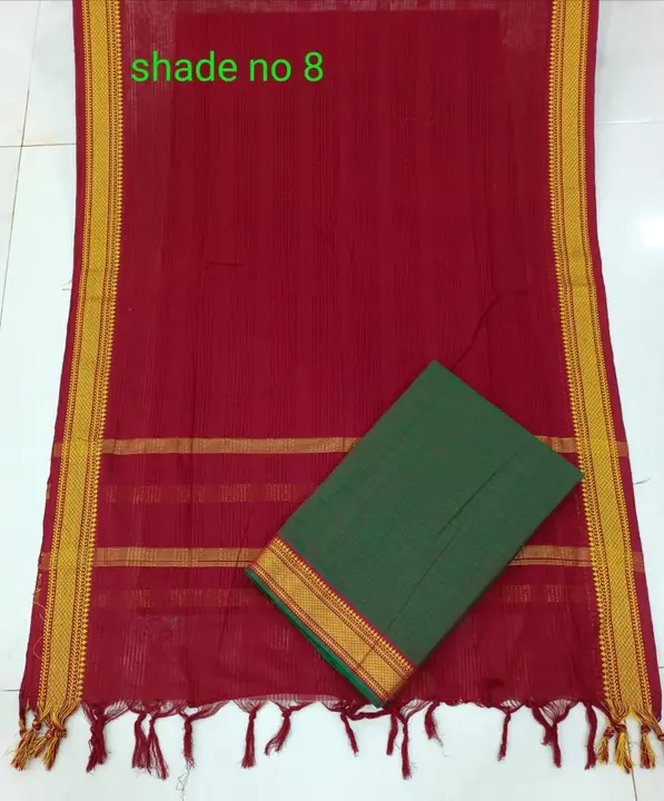 South cotton Mangalgiri cotton dress material  uploaded by SHV Sh handloom on 5/22/2023