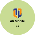 Business logo of Ali mobile