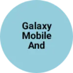 Business logo of Galaxy mobile and electrical