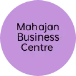 Business logo of Mahajan Business Centre