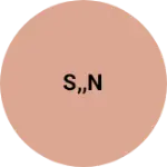 Business logo of S,,n