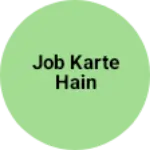 Business logo of Job Karte Hain