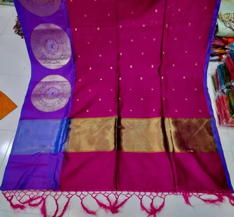 Kuppadam Cotton silk saree  uploaded by Jindal creation on 5/22/2023