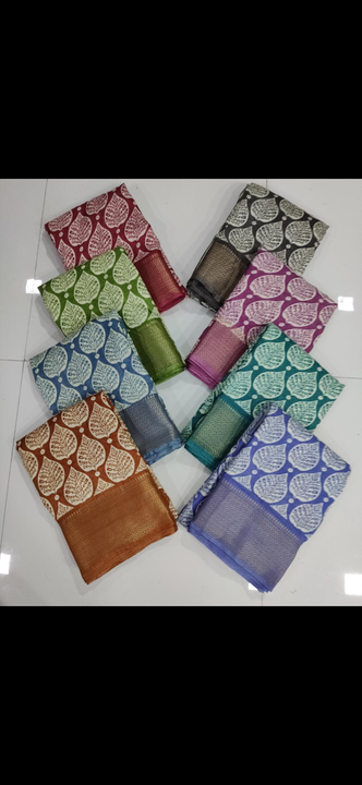 Dola cotton sarees uploaded by business on 5/22/2023