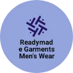 Business logo of Readymade garments men's wear