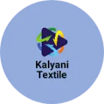Business logo of Kalyani textile
