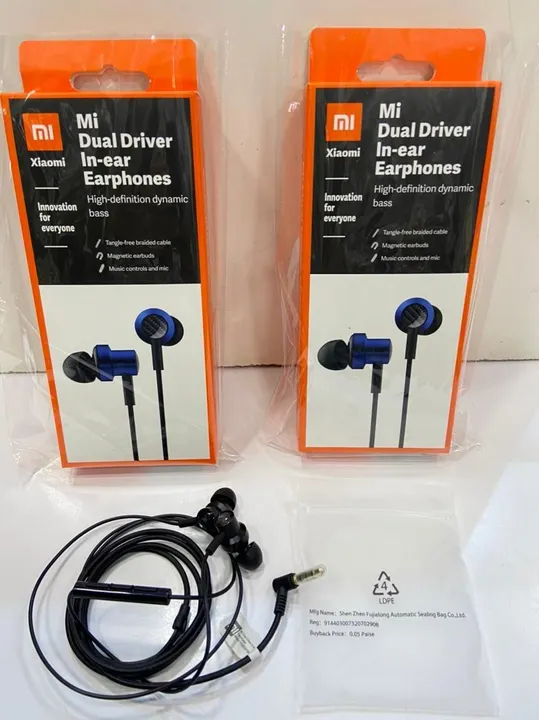 Mi og quality earphone  uploaded by Nillkanth mobile accessories on 5/31/2024