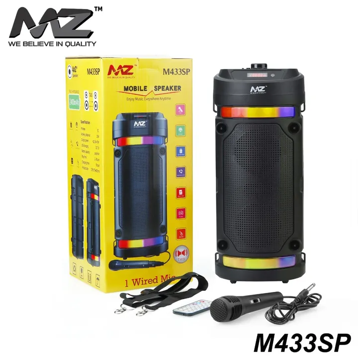 Mz m433 wireless speaker  uploaded by B.S. ENTERPRISE ( BABUSINGH RAJPUROHIT) on 5/22/2023