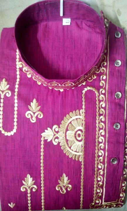 CATTONT WORK PANJABI  uploaded by A.R GARMENTS on 5/22/2023