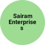 Business logo of Sairam enterprises