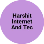 Business logo of Harshit internet and technology services