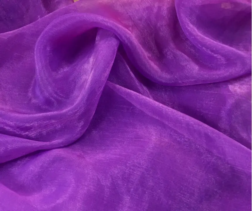 Organza silk fabric  uploaded by Ramiv vastra on 5/23/2023