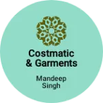 Business logo of Costmatic & Garments