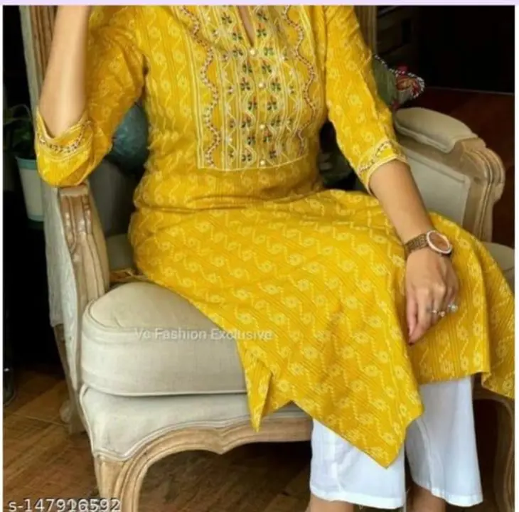 Kurti with pants  uploaded by Namokar collection on 5/23/2023