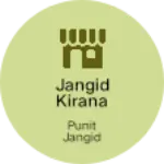 Business logo of Jangid kirana stor
