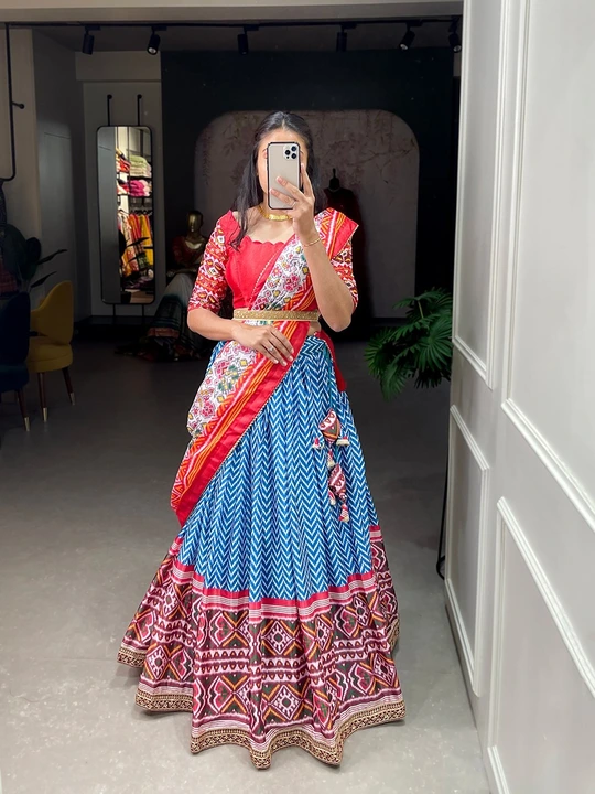 Party wear lehenga choli  uploaded by Nilkanth fashion on 5/23/2023