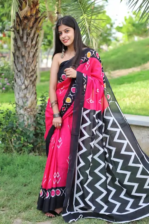 Cotton sarees silks  uploaded by Bagru Screen prints  on 5/23/2023