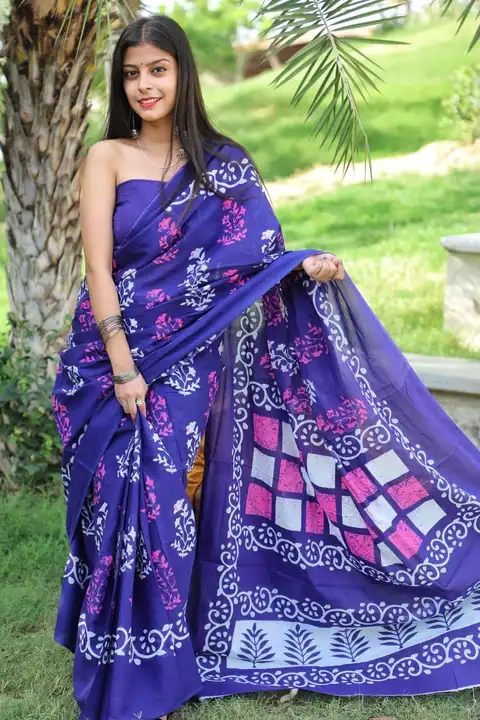 Cotton sarees silks  uploaded by Bagru Screen prints  on 5/23/2023