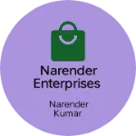 Business logo of Narender enterprises