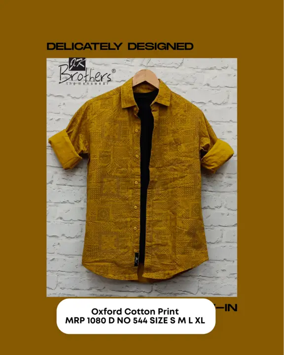 Men's Cotton Print Shirt  uploaded by Jk Brothers Shirt Manufacturer  on 5/23/2023