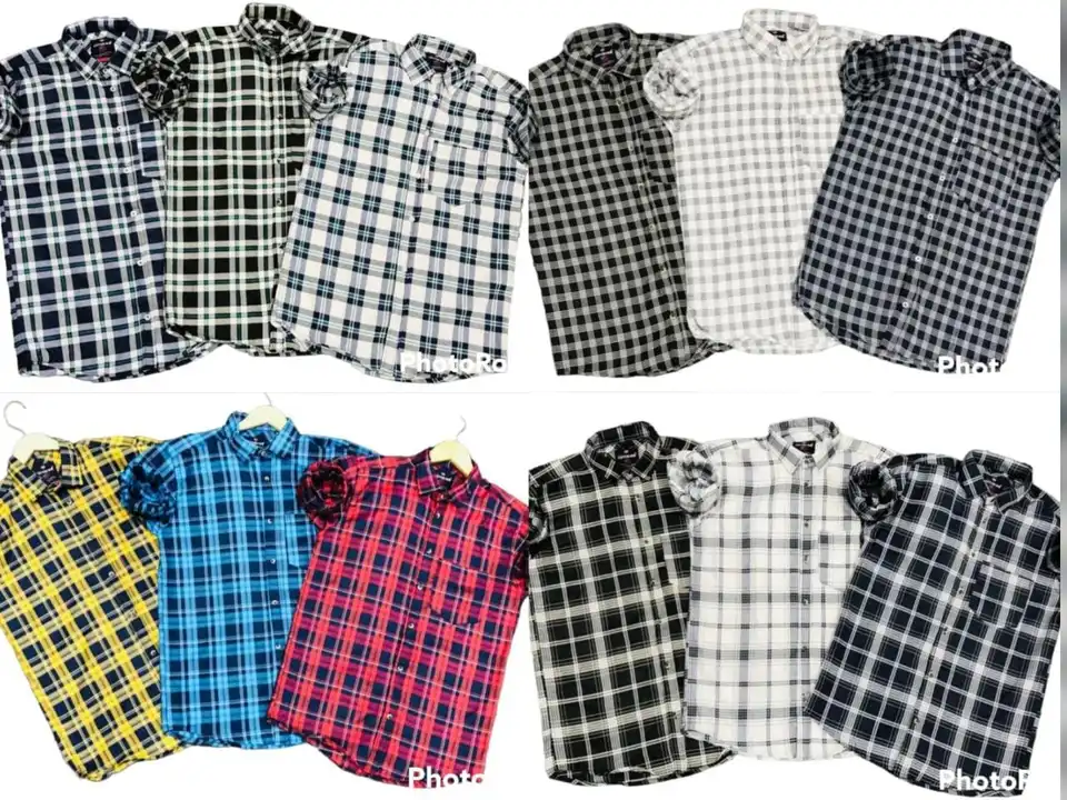 Check Shirts Twill / Cod Available / / Starting Price uploaded by Hindustan Trading Company on 5/23/2023