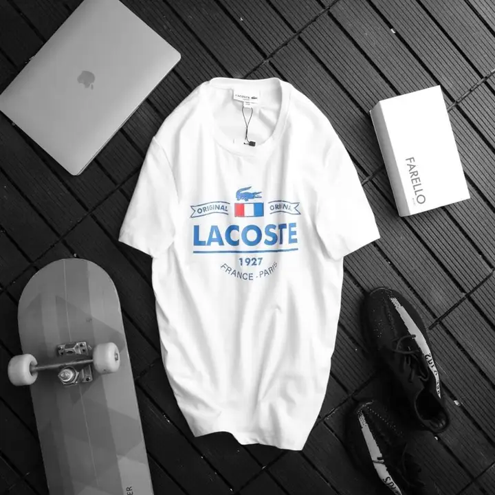 LACOSTE PREMIUM QUALITY ROUND NECK T-SHIRT  uploaded by KNIT FASHION on 5/23/2023