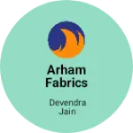Business logo of Arham fabrics