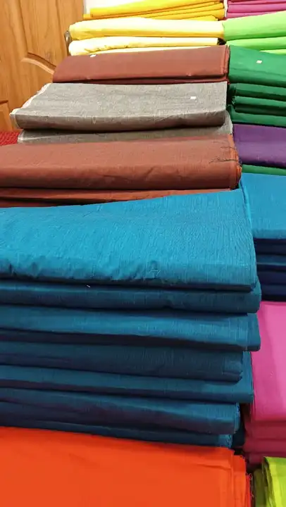 Khadi Plain dye cotton fabrics  uploaded by Isha Fabrex on 5/23/2023