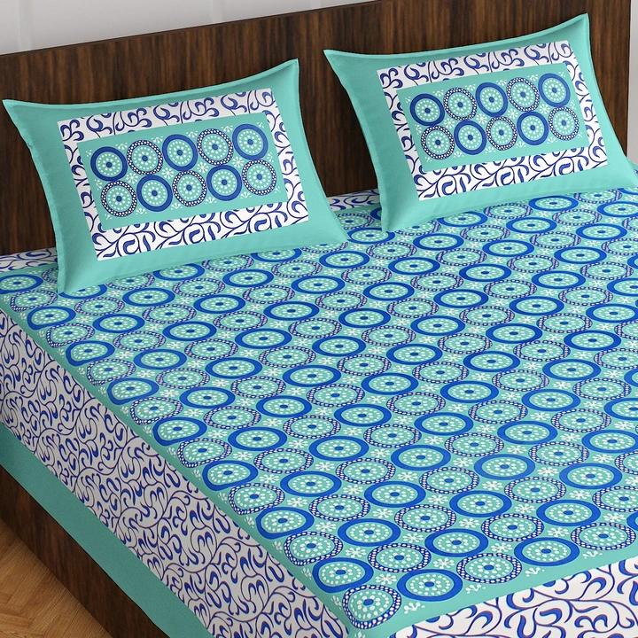 Rajasthani printed pure cotton bedsheets  uploaded by The Directio on 5/23/2023