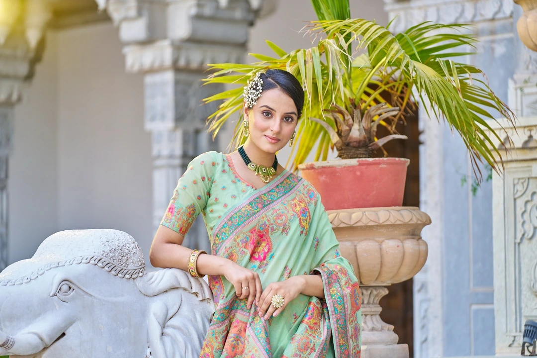 Primum Look Designer Pallu saree uploaded by 1 Place For All Fashion  on 5/23/2023