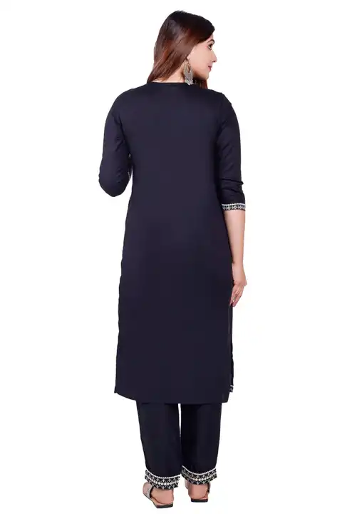 Kurti with pant  uploaded by Rudra enterprises on 5/23/2023