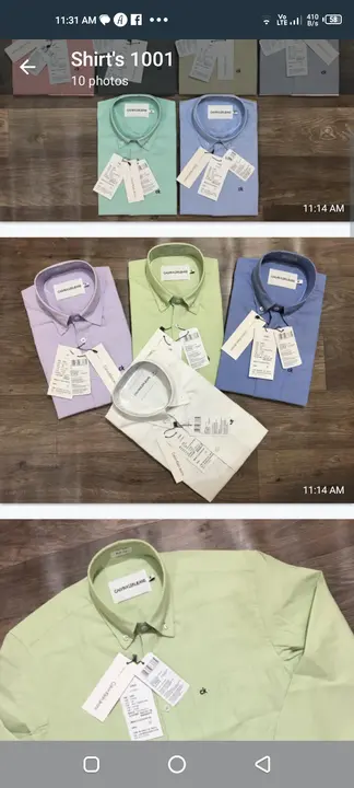  Men's formal shirts uploaded by Shaheen fashion point on 5/23/2023