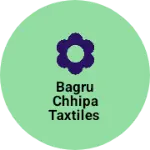 Business logo of Bagru Chhipa Taxtiles