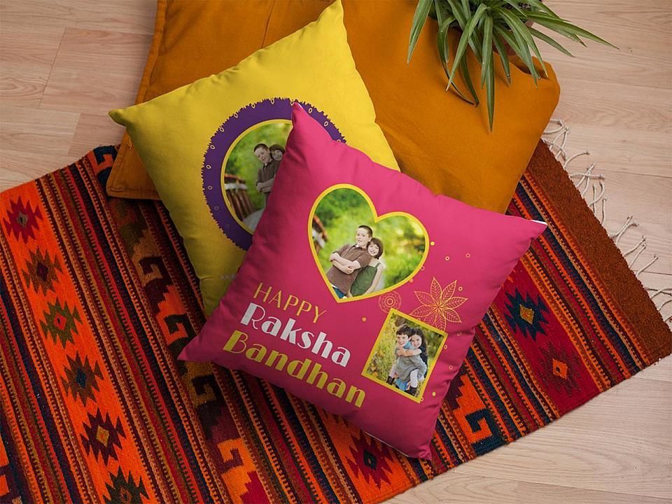 Rakhi Pillow For Sublimation uploaded by Krishna Sales Corporation on 7/13/2020