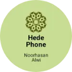 Business logo of Hede phone watech