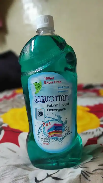Sarvottam liquid detergent  uploaded by Red star food's and groceries  on 5/23/2023